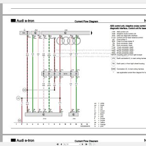 Audi e-Tron 2019 Electrical Wiring Diagrams