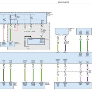 2014-2016 Dodge Grand Caravan 3.6L Electrical Circult Diagram