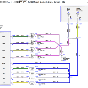 2021 Ford Escape Electrical Wiring Diagram, Connector Viewer Pinout & Engine
