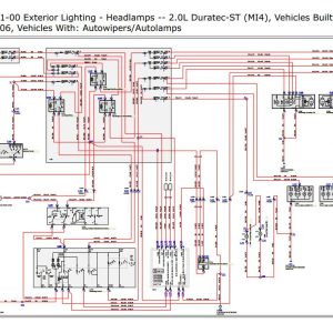 2005 -2008 Ford Fiesta - Electrical Wiring Diagrams