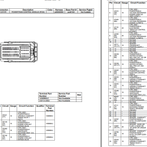 2020 Ford GT Electrical Wiring Diagram Connector Viewer Pinout
