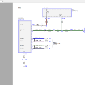 2022 Ford Mustang Mach-E Electrical Wiring Diagram Connector Viewer Pinout