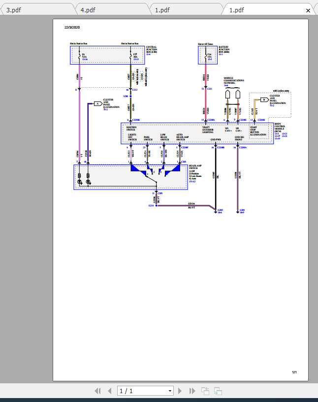 2011 Ford EcoSport Electrical Wiring Diagram_Po