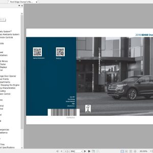 2015-2018 Ford Edge, Endura - Workshop Manual
