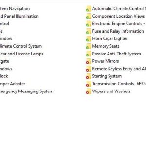 2015 Ford Escape Electrical Wiring Diagram