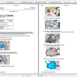 Ford Explorer Engine 3.7L Ti-VCT Repair Manual
