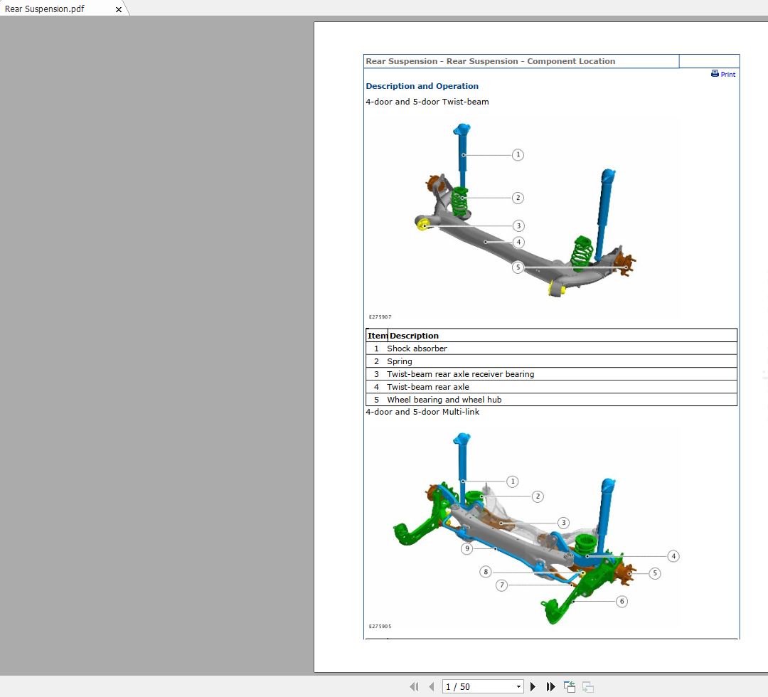 2018 Ford Focus 1.5L Ecoboost Service Manual & Wiring Diagrams
