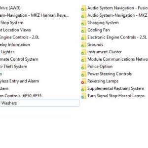 2020 Ford Fusion Electrical Wiring Diagram