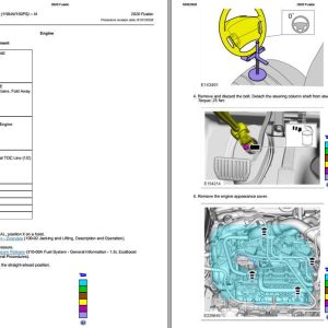 Ford Fusion Engine 1.5L EcoBoost (118kW-160PS) I4 Repair Manual