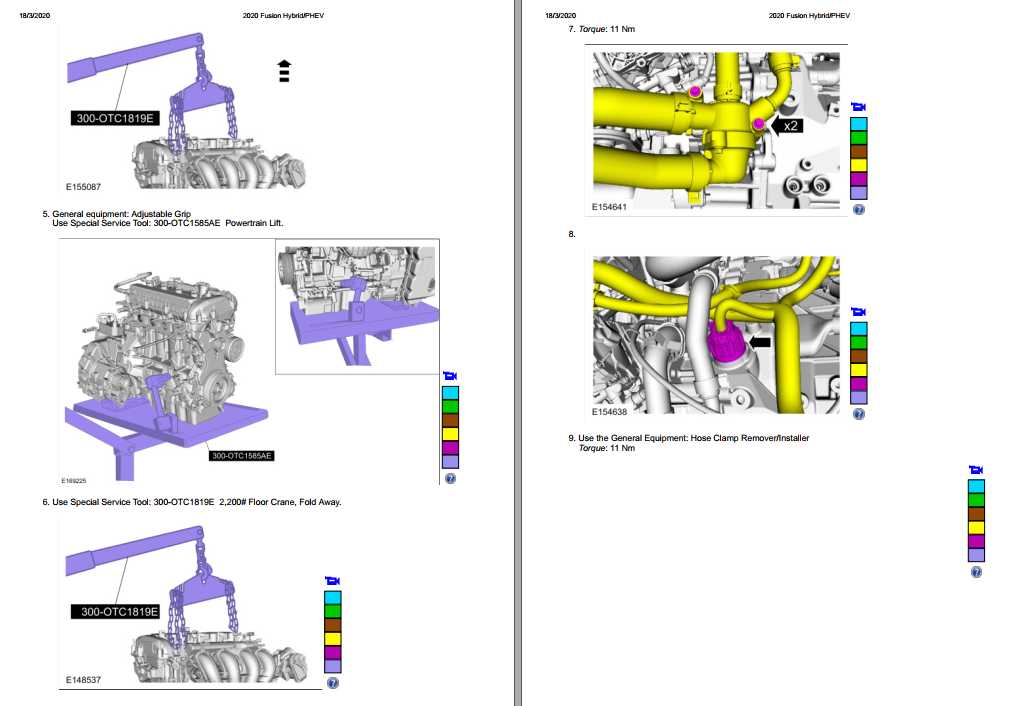 Ford Fusion Engine 2.0L Duratec Hybrid (103kW-140PS) (UA) Repair Manual
