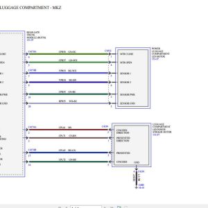 2019 Ford Fusion Hybrid PHEV Electrical Wiring Diagram