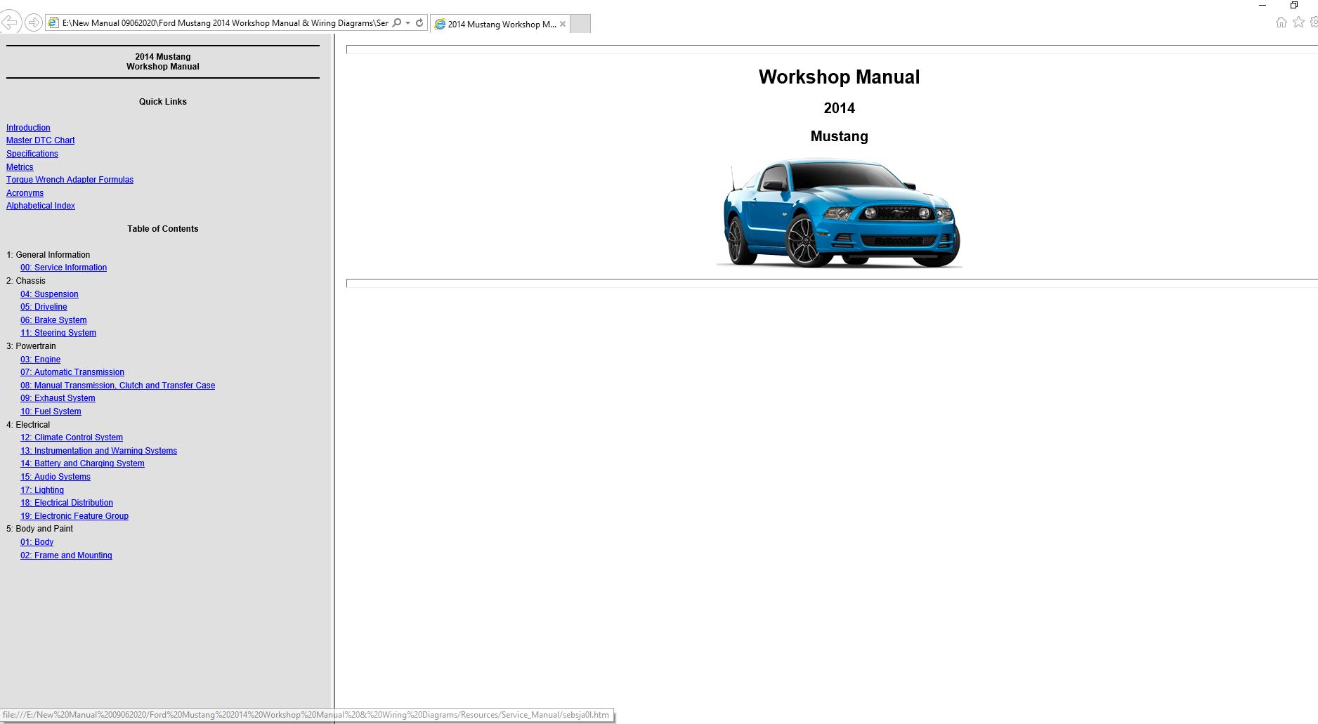 2014 Ford Expedition Workshop Manual & Wiring Diagrams