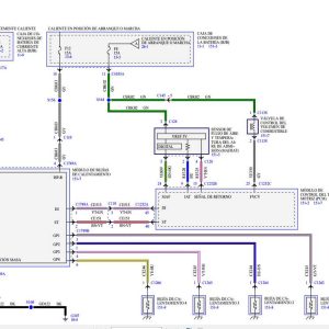 2016-2020 _ Ford Ranger - CGEA Arquitectura 1.3 Electrical Wiring Diagram_ES