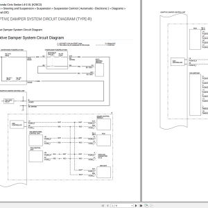 2021 Honda Civic Sedan L4-2.0L (K20C2) Electrical Wiring Diagram