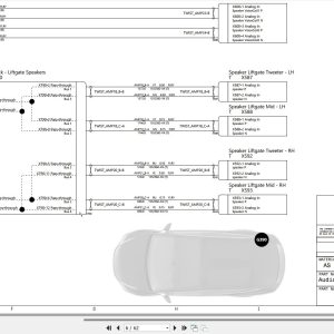 2021-2022 Tesla Model X Electrical Wiring Diagram MX-SOP11