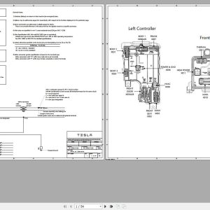 2021 Tesla Model Y SOP3 Circuit Diagram